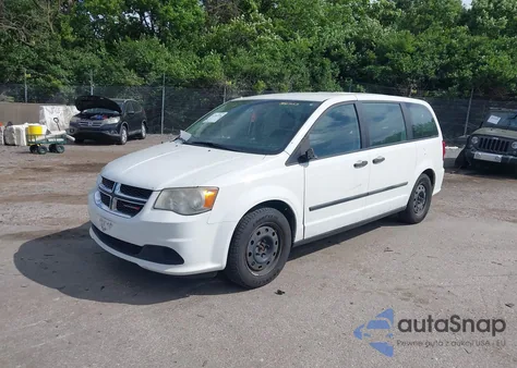 2014 Dodge Grand Caravan American Value Pkg from USA, damaged, VIN 2C4RDGBG5ER316523